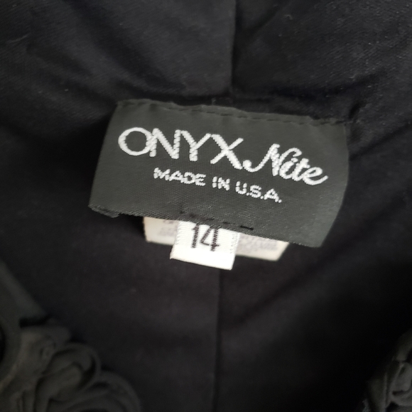 Floor Length Spaghetti Strap Gown - Picture 8 of 9